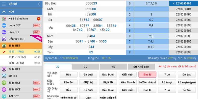 KUBET xổ số có kho game đa dạng